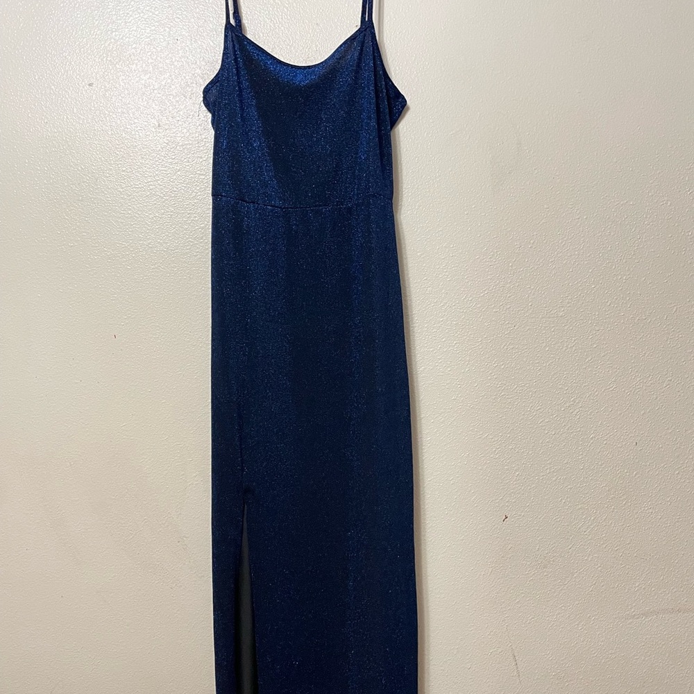 Navy blue dress
